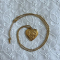 Rose Heart Necklace